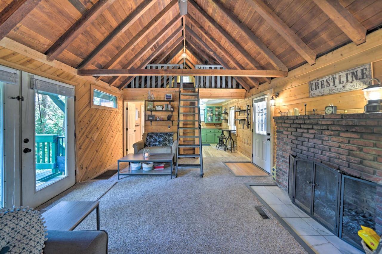Villa Crestline Cabin About 1 Mi To Lake, Town, Trails! Exterior foto