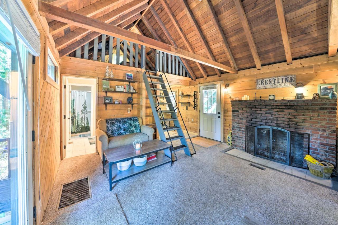 Villa Crestline Cabin About 1 Mi To Lake, Town, Trails! Exterior foto